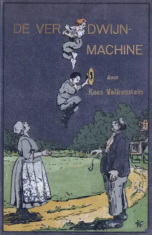 Cover of De verdwijn-machine by Kees Valkenstein