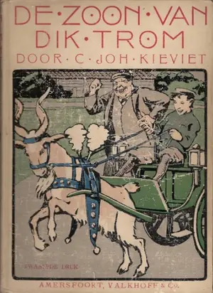 Cover of De zoon van Dik Trom by C. Joh. Kieviet