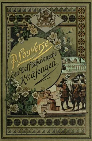 Cover of Een Delftshavensche kwajongen by P. Louwerse