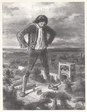 Cover of Gulliver's reizen naar Lilliput en Brobdingnag by Jonathan Swift