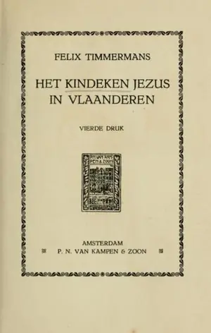 Cover of Het kindeken Jezus in Vlaanderen by Felix Timmermans