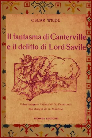 Cover of Il fantasma di Canterville e il delitto di Lord Savile by Oscar Wilde