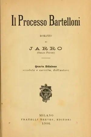 Cover of Il processo Bartelloni by Jarro