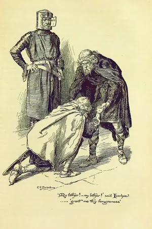 Cover of Ivanhoe by Walter Scott