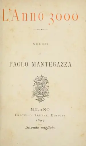 Cover of L'anno 3000 by Paolo Mantegazza