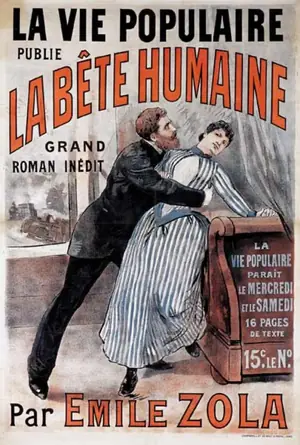Cover of La Bête humaine by Émile Zola