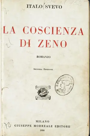 Cover of La coscienza di Zeno by Italo Svevo