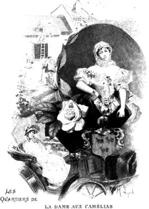 Cover of La Dame aux camélias by Alexandre Dumas fils
