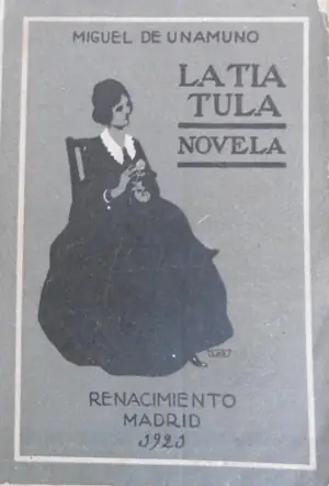 Cover of La tía Tula by Miguel de Unamuno