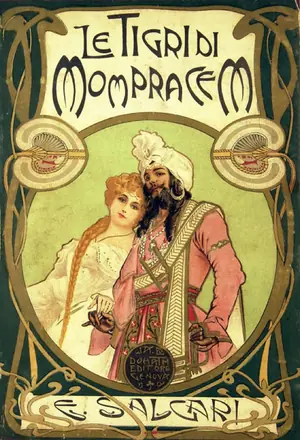 Cover of Le tigri di Mompracem by Emilio Salgari