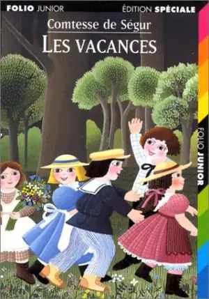 Cover of Les Vacances by Comtesse de Ségur