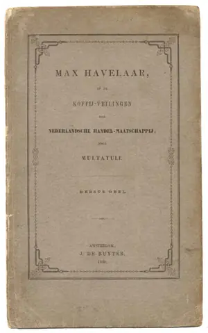 Cover of Max Havelaar by Multatuli