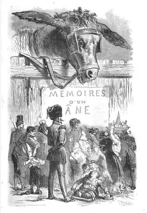 Cover of Mémoires d'un âne by Comtesse de Ségur