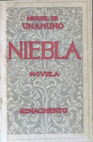 Cover of Niebla by Miguel de Unamuno