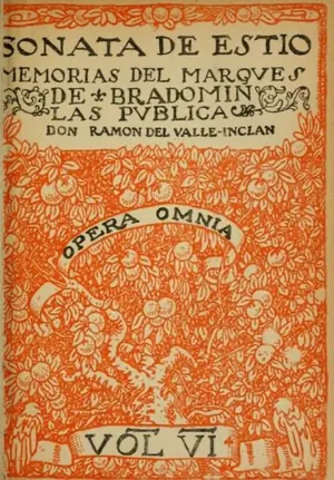 Cover of Sonata de estío by Ramón del Valle-Inclán