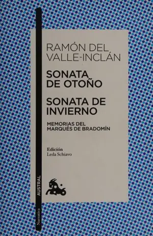 Cover of Sonata de otoño. Sonata de invierno by Ramón del Valle-Inclán