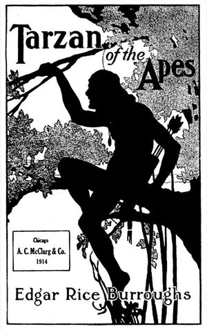 Cover of Tarzan of the Apes by Edgar Rice Burroughs
