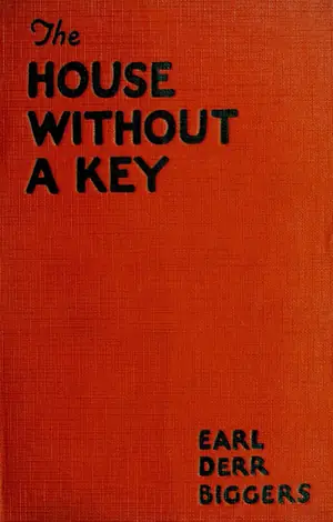 Cover of The House Without a Key by Earl Derr Biggers