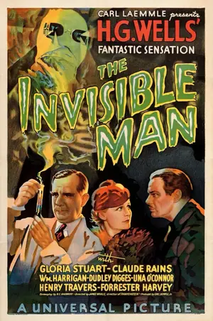 Cover of The Invisible Man by H. G. Wells