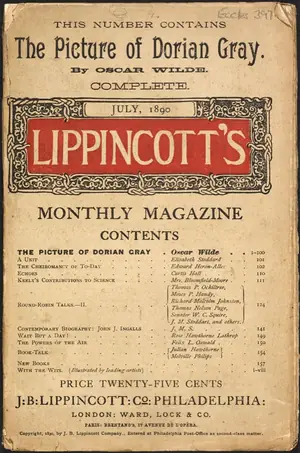 Cover of The Picture of Dorian Gray by Oscar Wilde