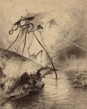 Cover of The War of the Worlds by H. G. Wells