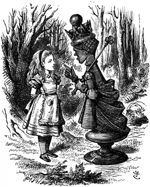 Cover of Through the Looking-Glass by Lewis Carroll