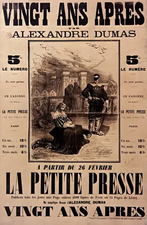 Cover of Vingt ans après by Alexandre Dumas